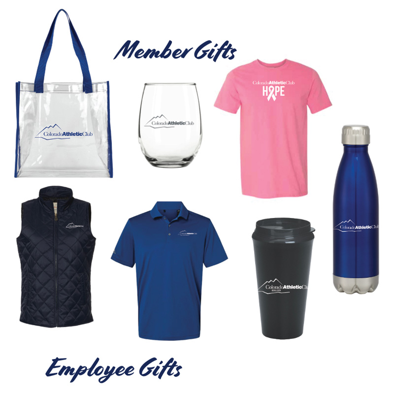 Branded corporate gifts for members and branded employee gifts